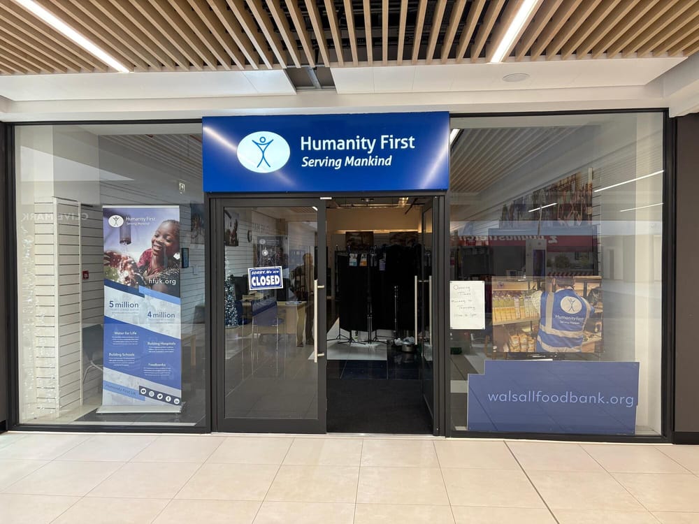Walsall Foodbank storefront