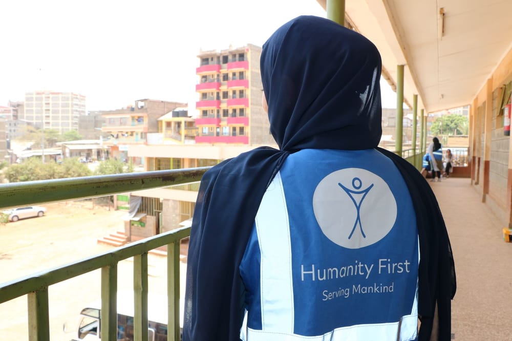 Humanity First women on the Sisters Around the Globe visit in Kenya