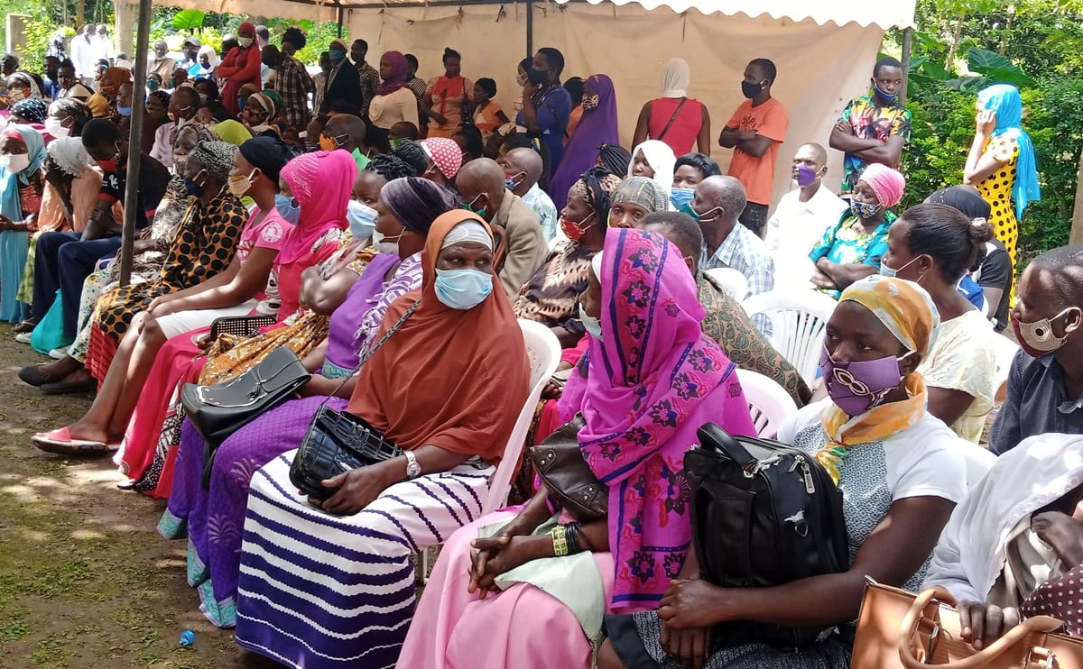 A Humanity First medical camp in Uganda