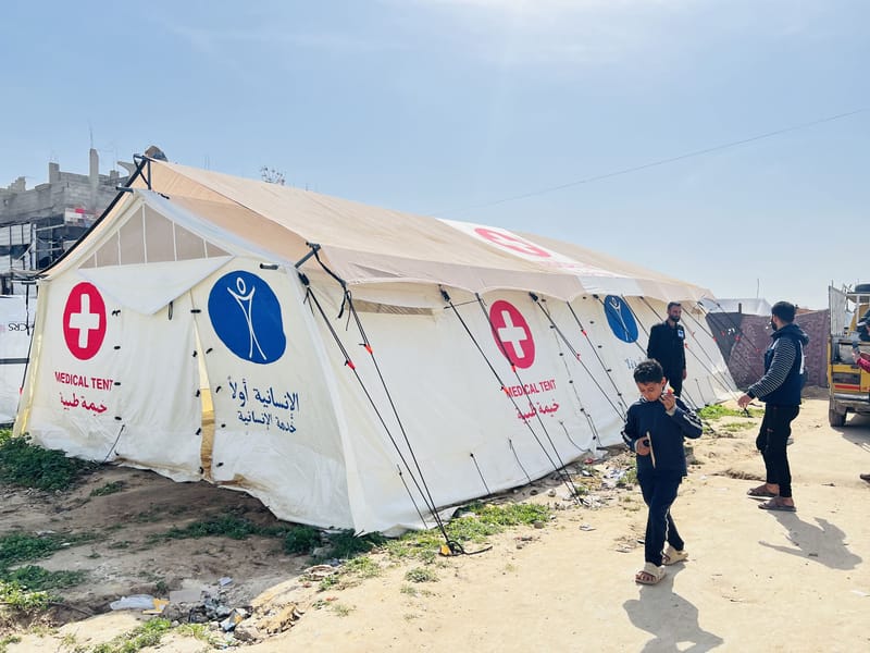 Humanity First UK aid distribution in Gaza