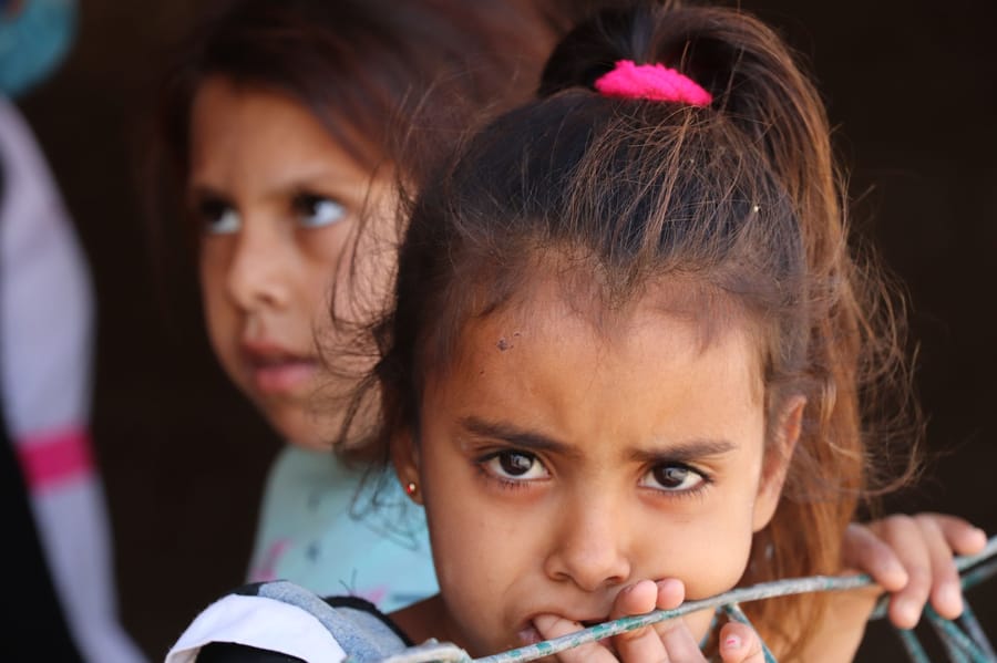 Palestinian Bedouin children