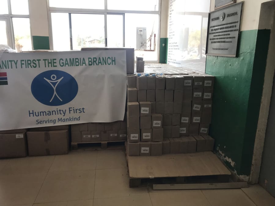 Humanity First UK disaster relief response in The Gambia