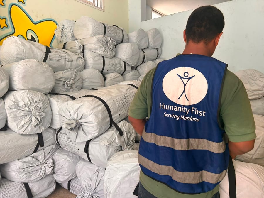 Educational supplies delivered through the UN Education Cluster in Gaza