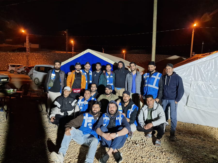 Humanity First UK disaster relief response in Syria